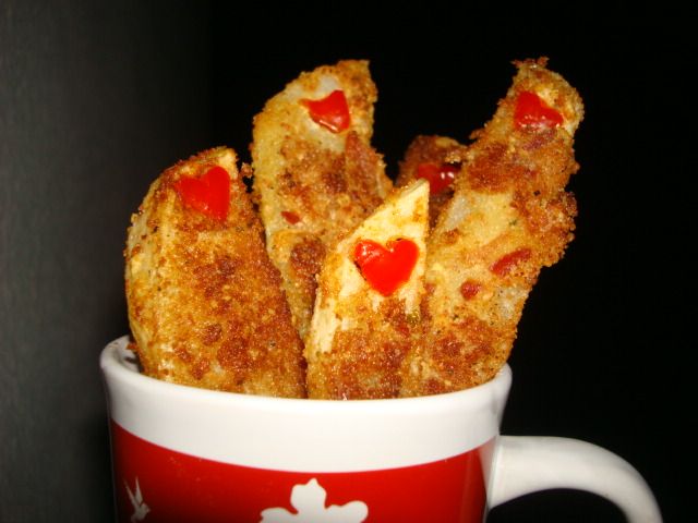 Valentine's Bacon and Cheese Fries