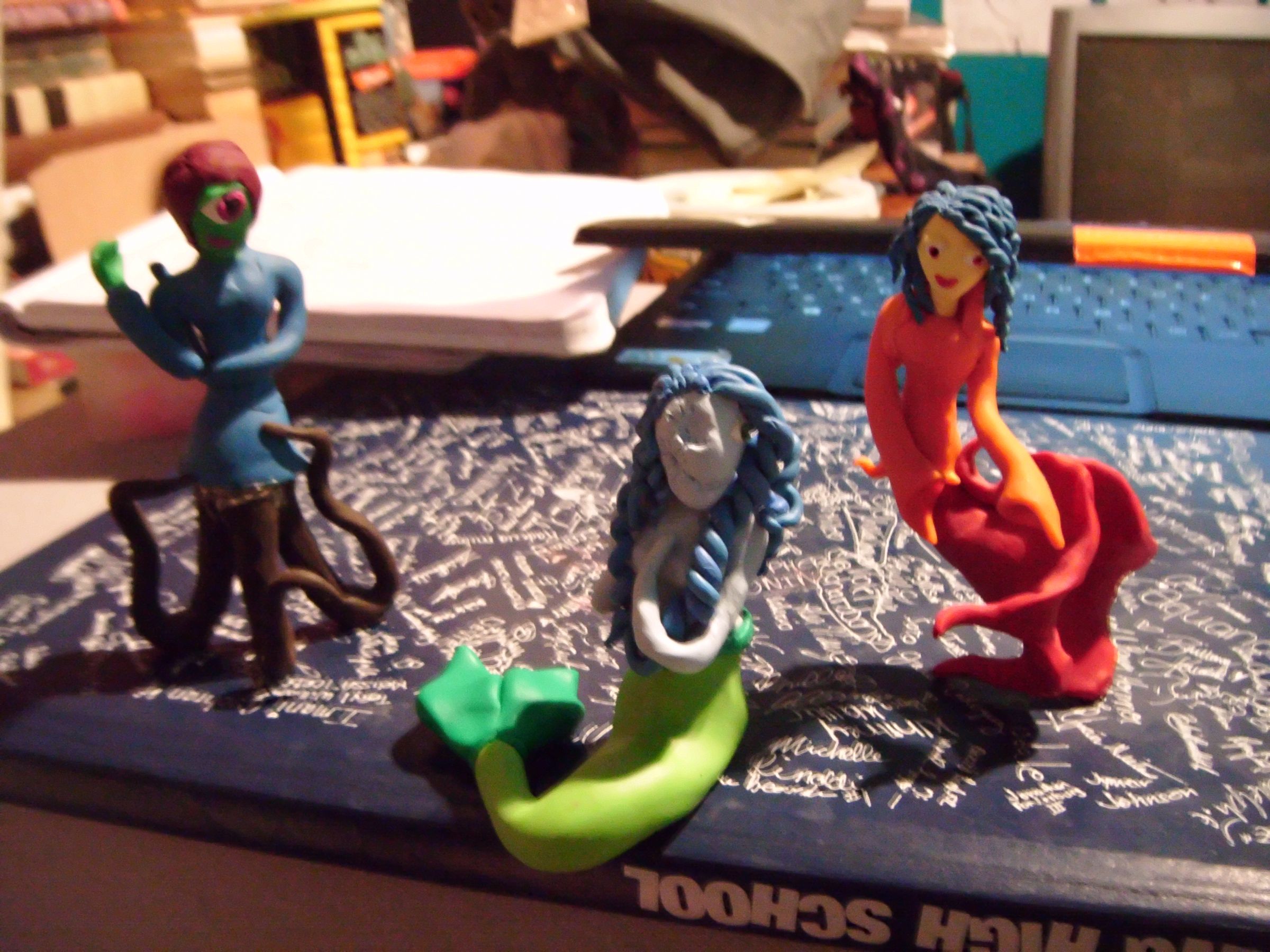 How to Make a Clay Mermaid Monster Girl