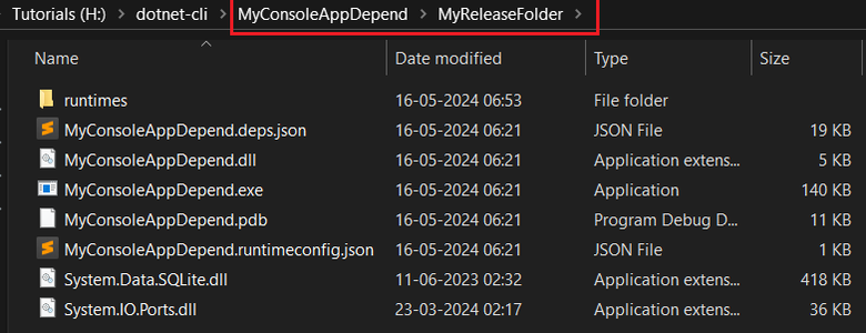 Create an Executable Using .NET SDK CLI