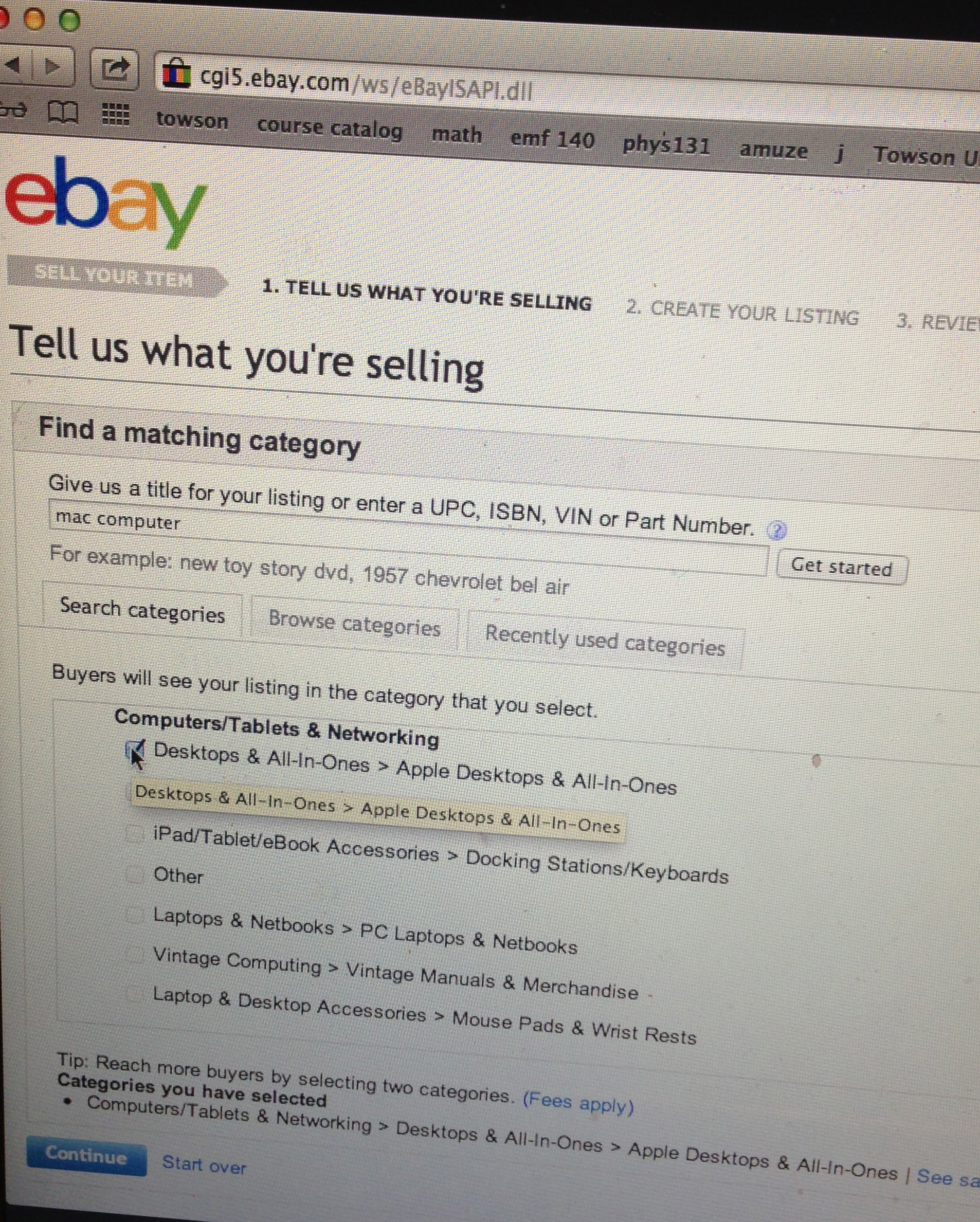 How to Sell an Item on EBAY Using the Advanced Tool (Auction Style
