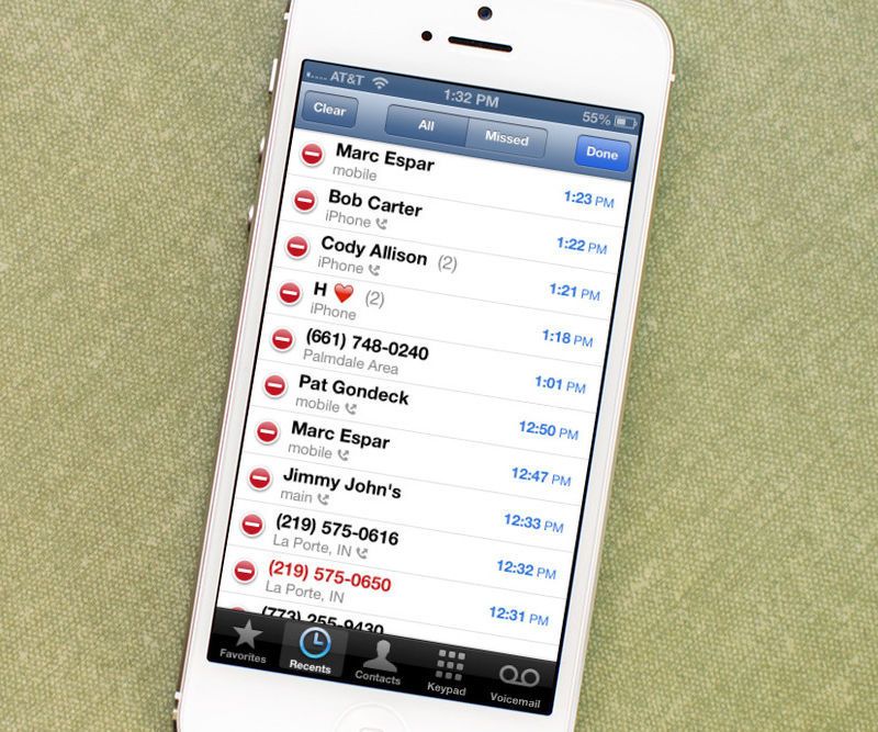 How to Recover Deleted Call History From IPhone