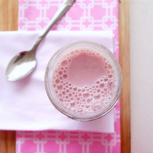 Homemade Strawberry Milk