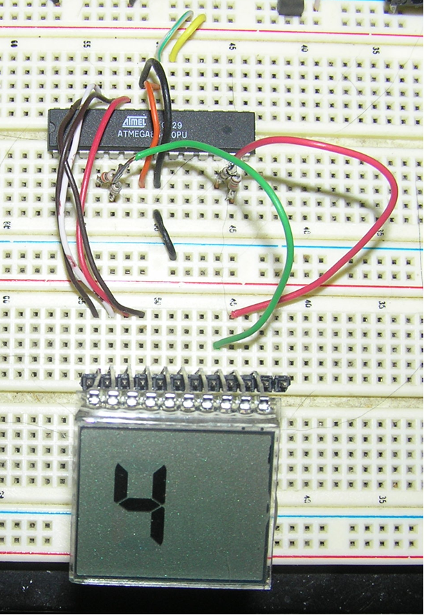 How to Drive an LCD Glass With Your Own Processor