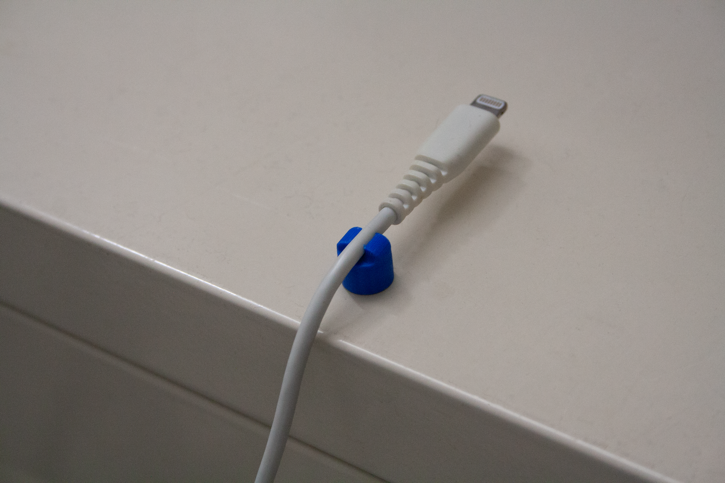 Cable Clip 10 Minute Print 4 Steps Instructables