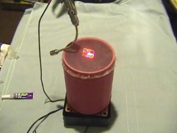 Music Driven Laser Pointer Lightshow