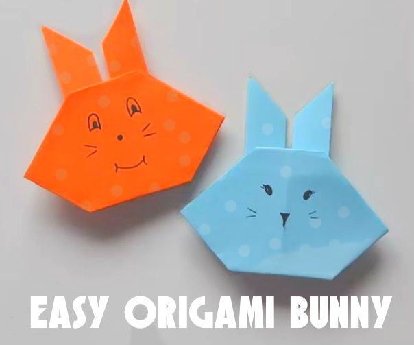 Origami Paper Rabbit - Easy Tutorial - DIY Crafts