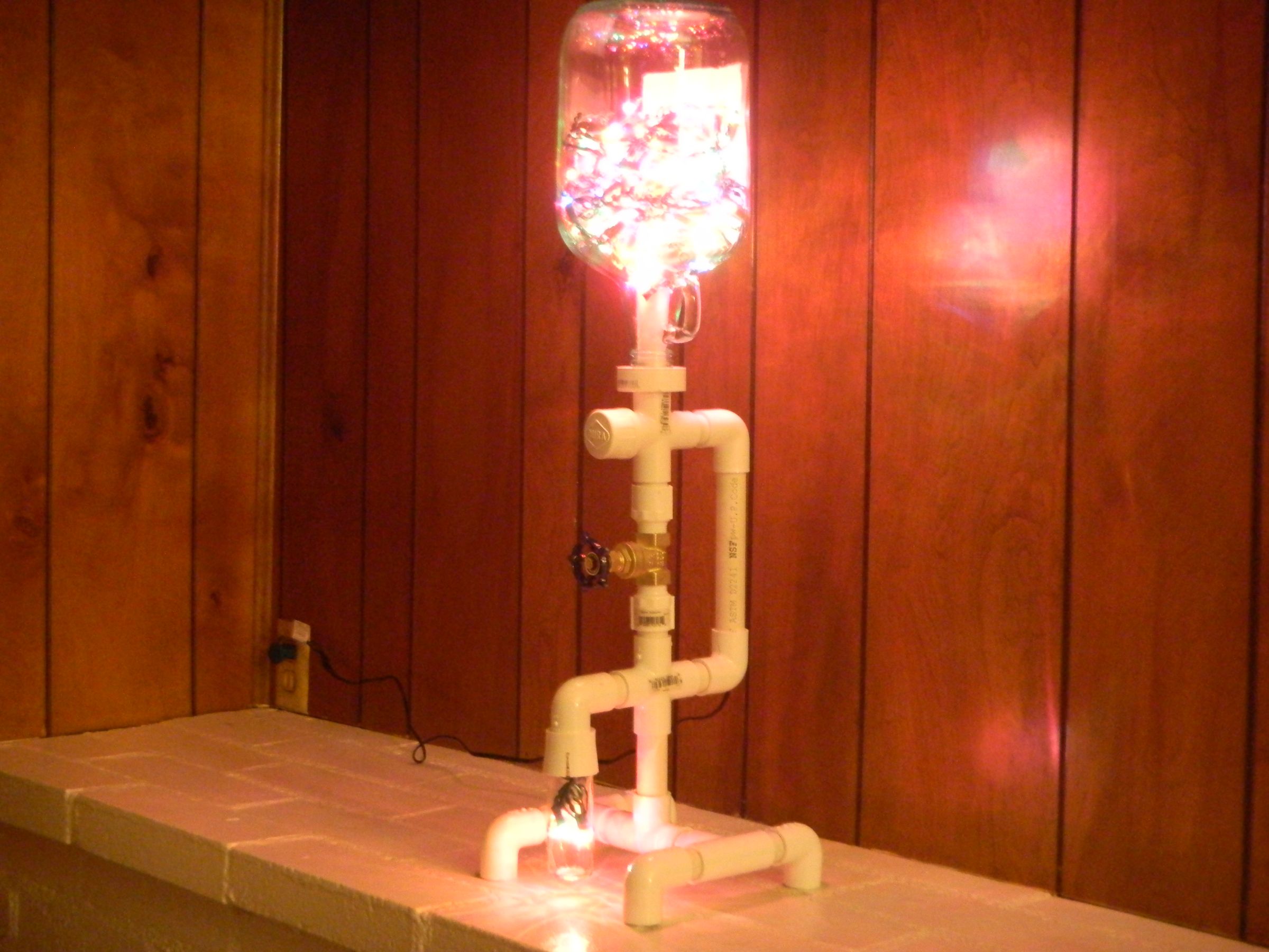 Wine Bottle Lamp