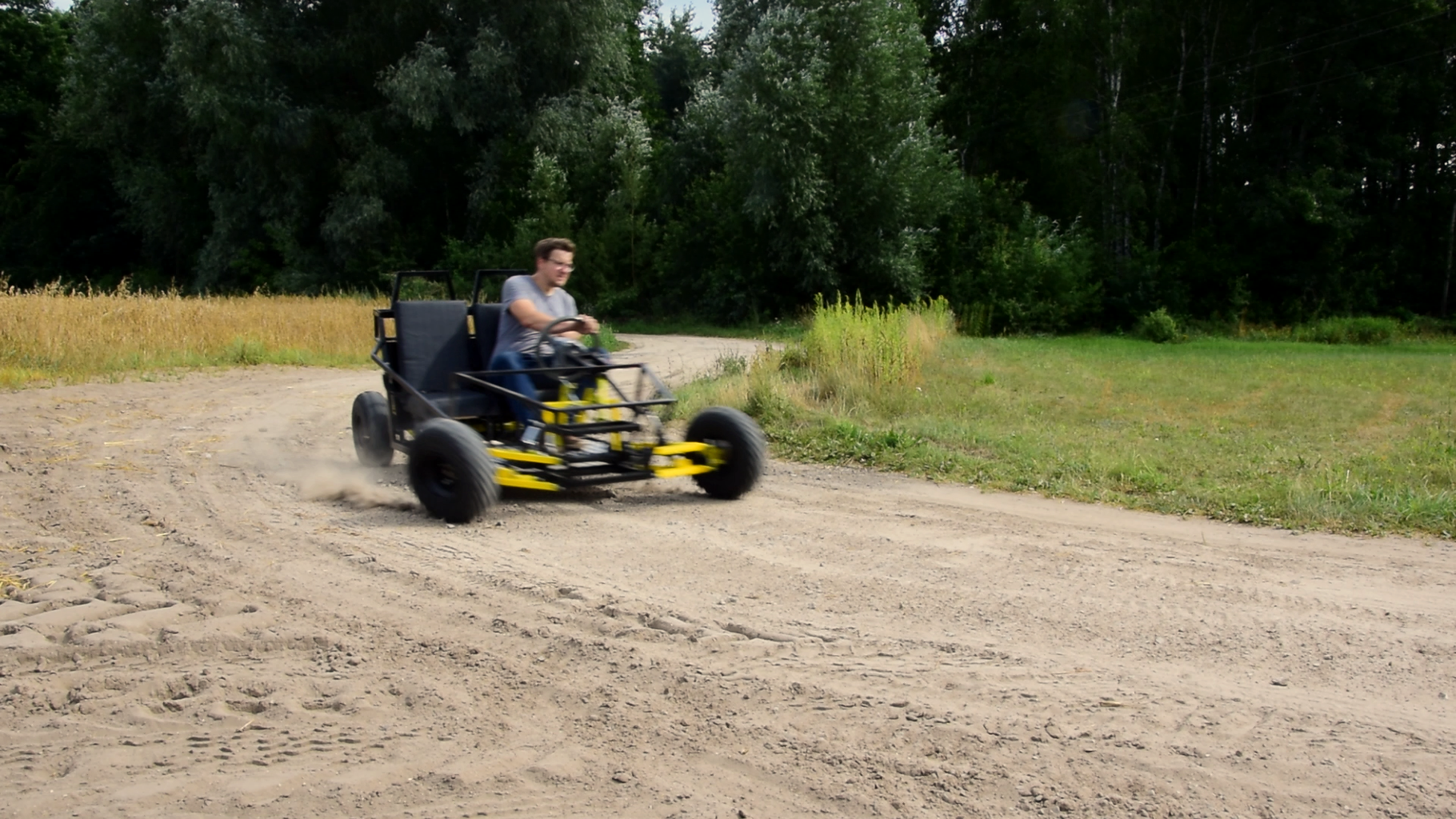 Building off road go kart cheap