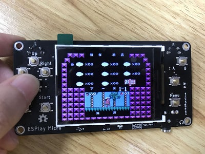 PCBA of ESPlay Micro