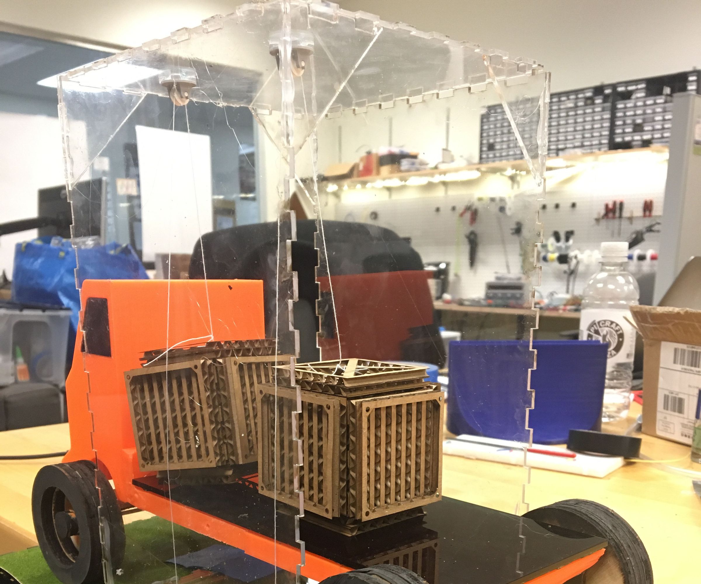 Ambient Display - Bus Tracker Truck