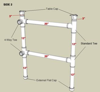 The $74 PVC Mega Awesome Super PVC Table : 8 Steps (with Pictures ...