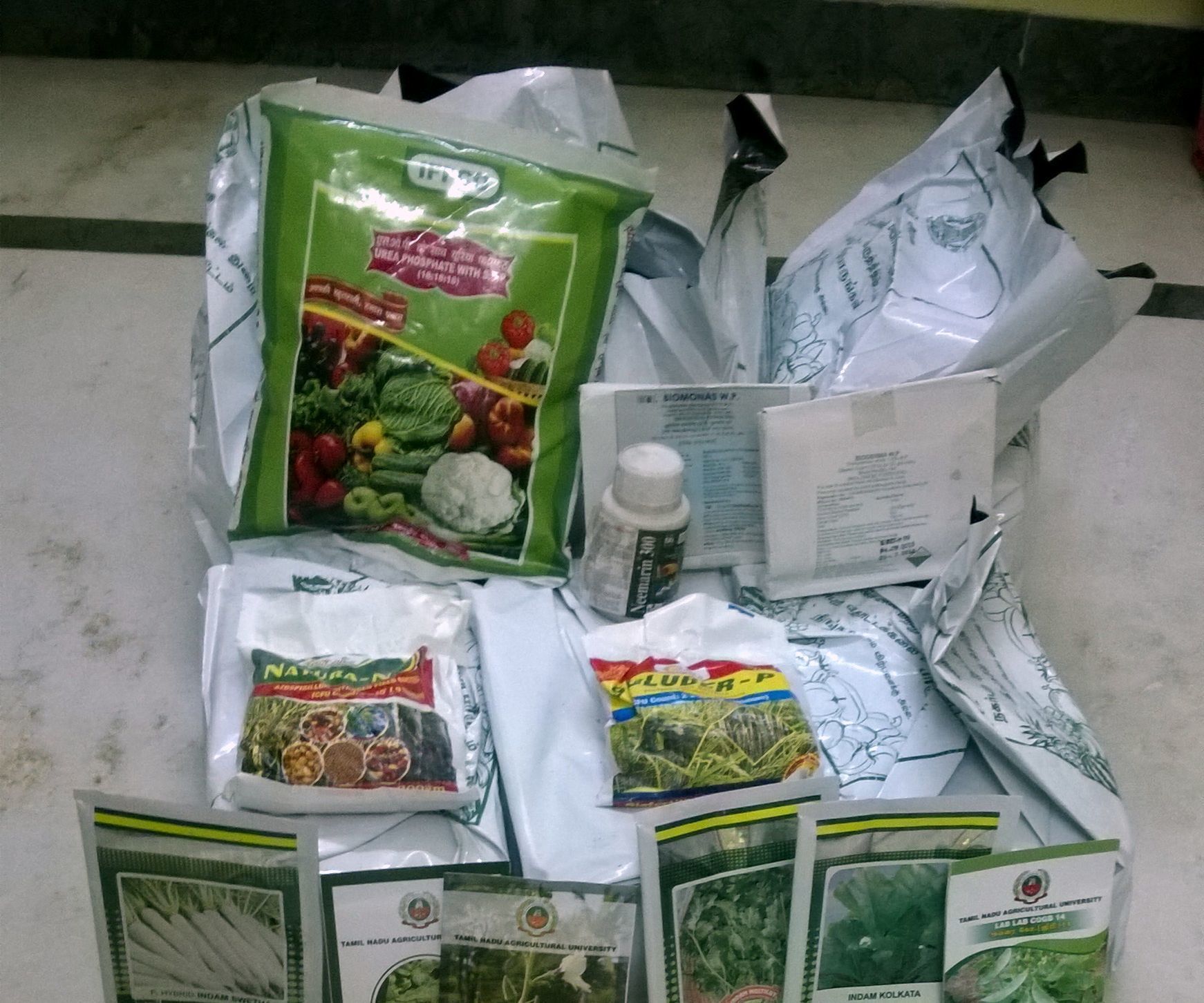 Terrace garden from DIY roof top kit 