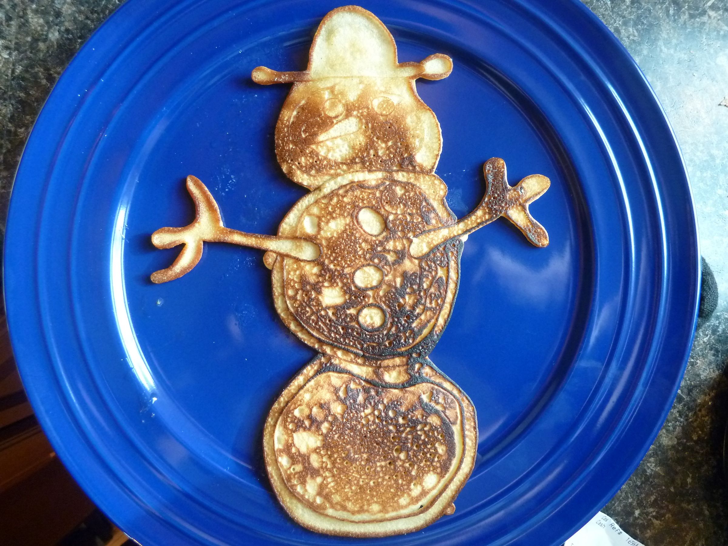 Pancake Art 9 Steps Instructables