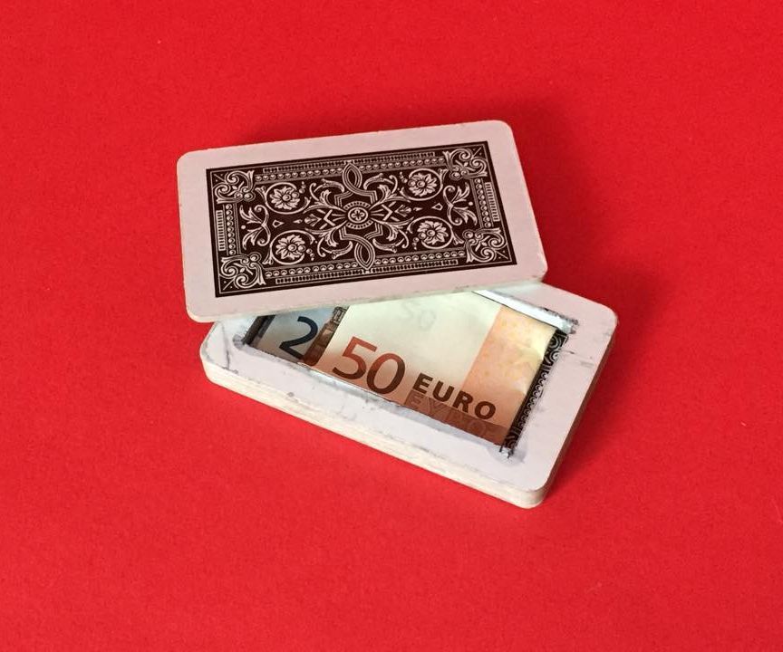 Hide Money in a Deck of Cards