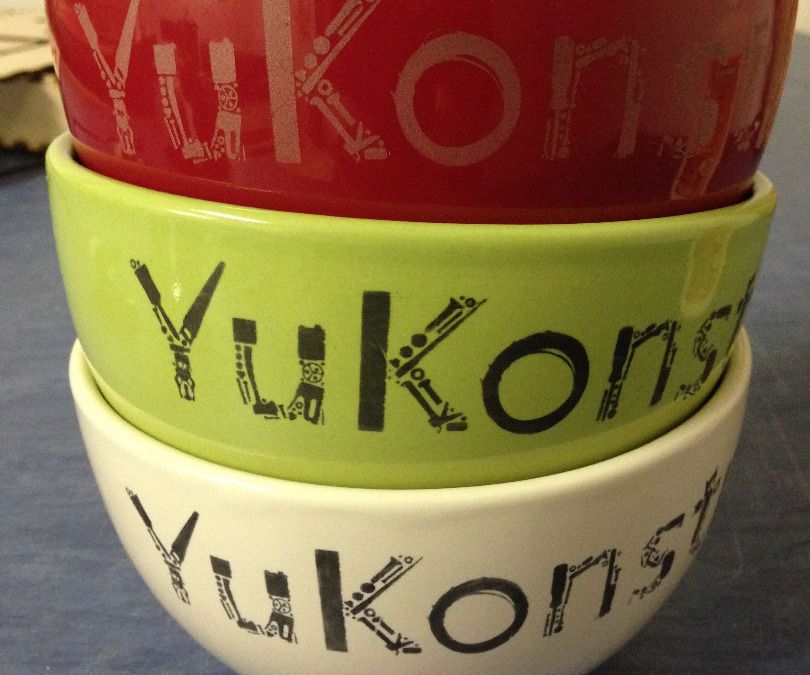 Makerspace Etched Mugs and Bowls