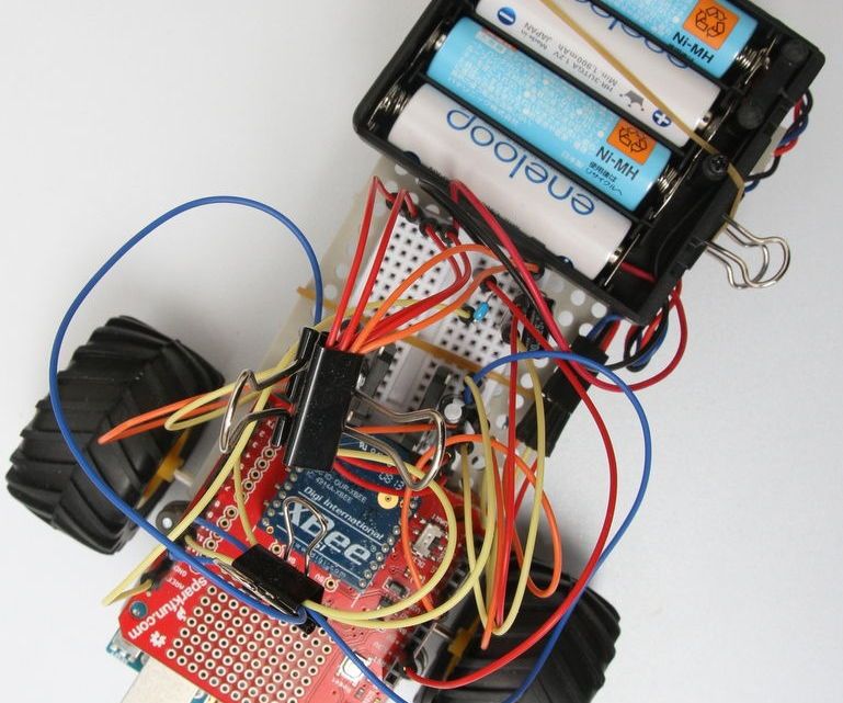 Controlling Radio Arduino Car Via Web Screen