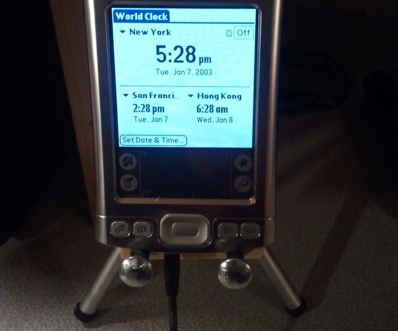 A PDA or Phone Desk Stand
