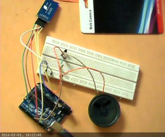 Arduino Audio Player (Playing Rain Over Me)