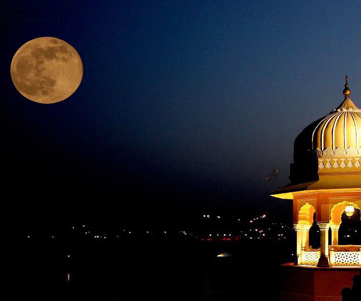 Easy big moon photography