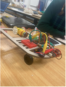 Solar Powered Vechile Using a Capsaitor 