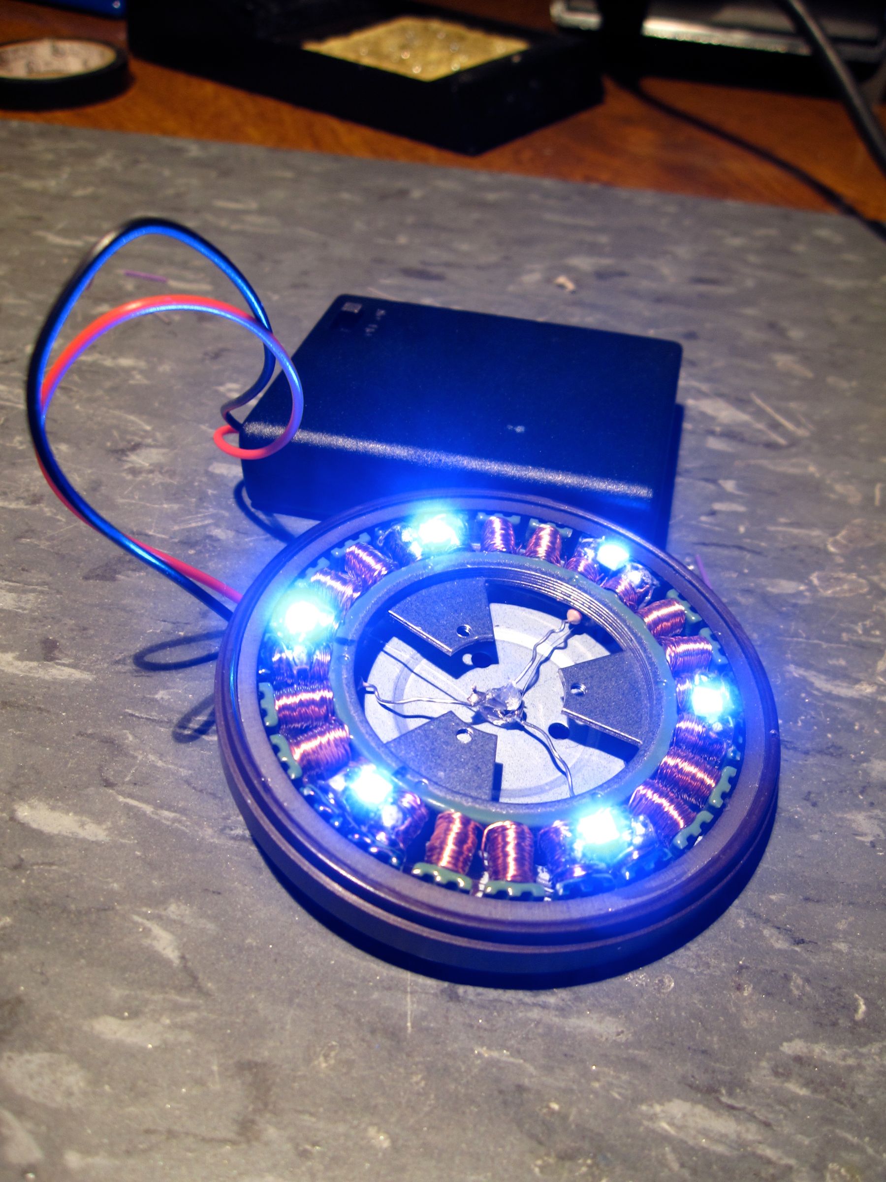 Stepper Motor Arc Reactor