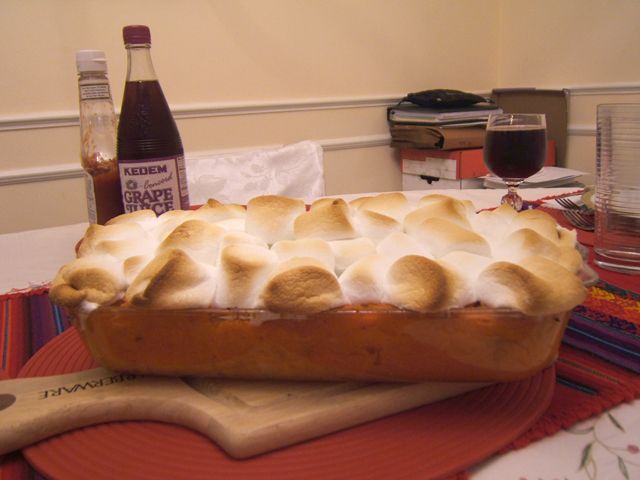 Marshmallow Sweet Potato Casserole (for Passover)