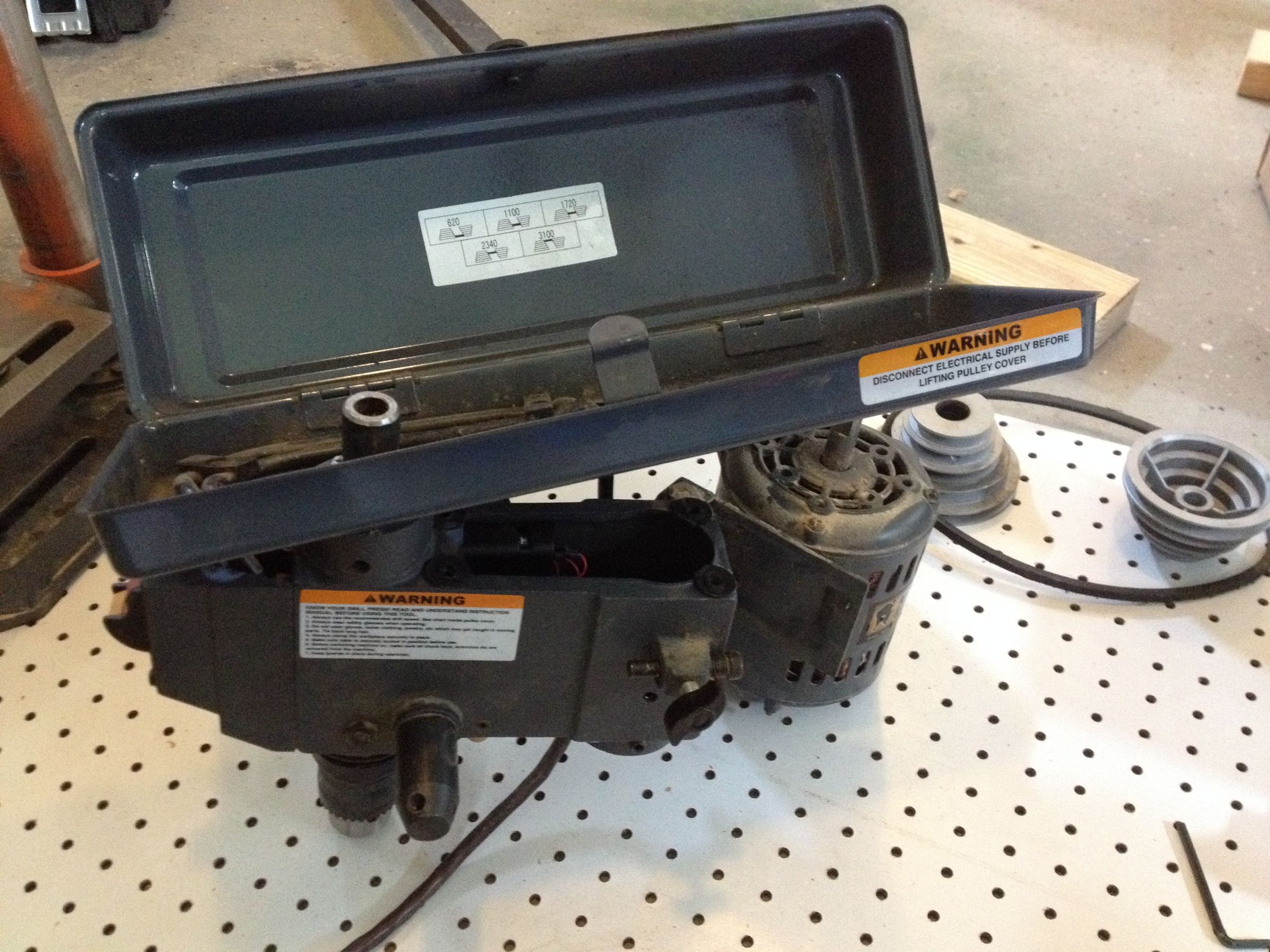 BenchTop Drill Press to Portable Drill Press 9 Steps Instructables