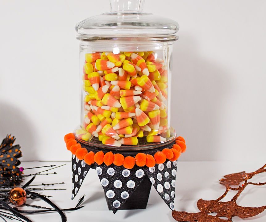 Halloween Candy Jar