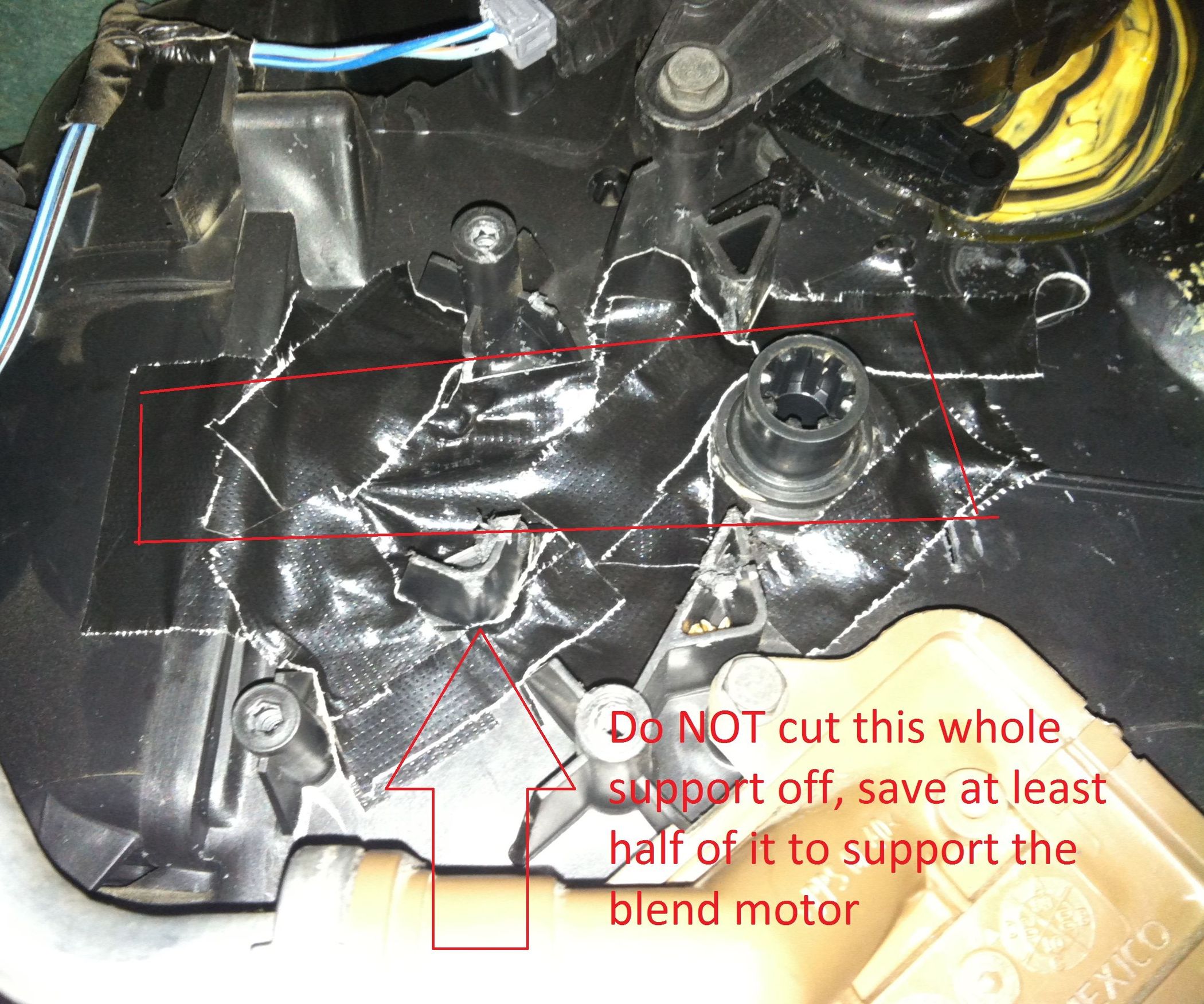 2003 Dodge Caravan Broken Blend Door Hack - Fixed Mine for 2 Bucks!!! -  Instructables