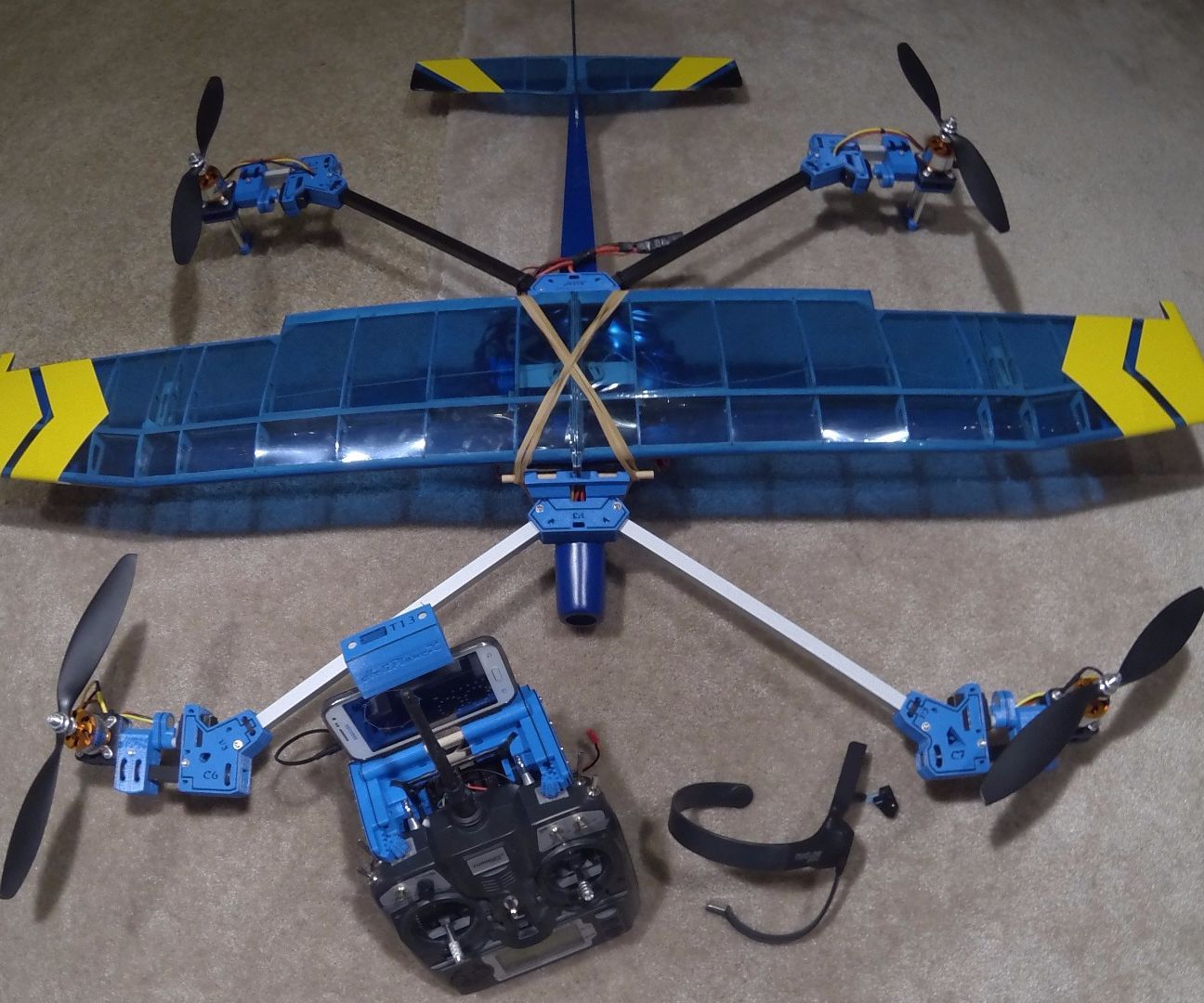 Mind Assisted RC HeliPlane