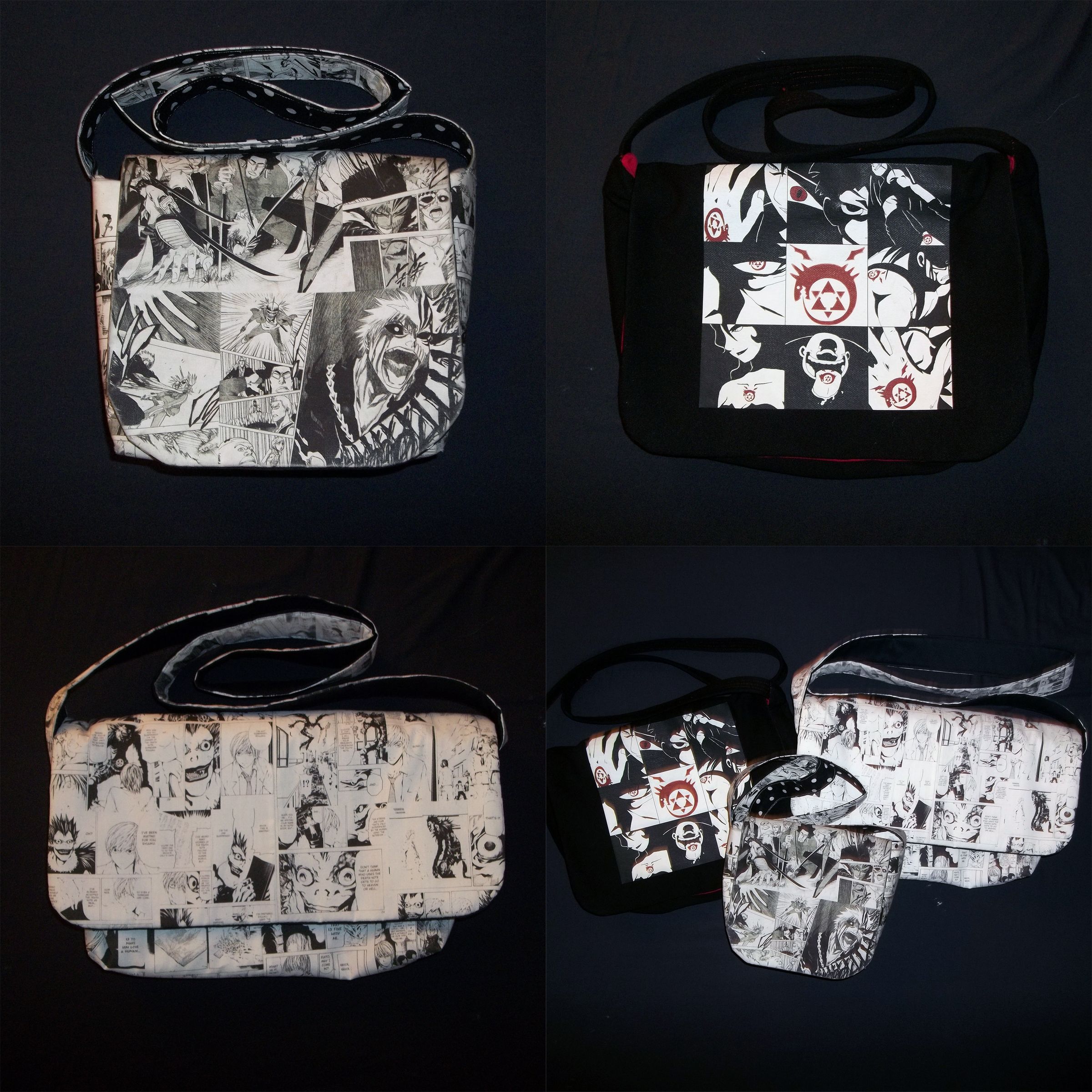 Manga Messenger Bag