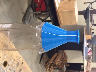 3D Printed Bottle Rocket Parts 8 Steps Instructables