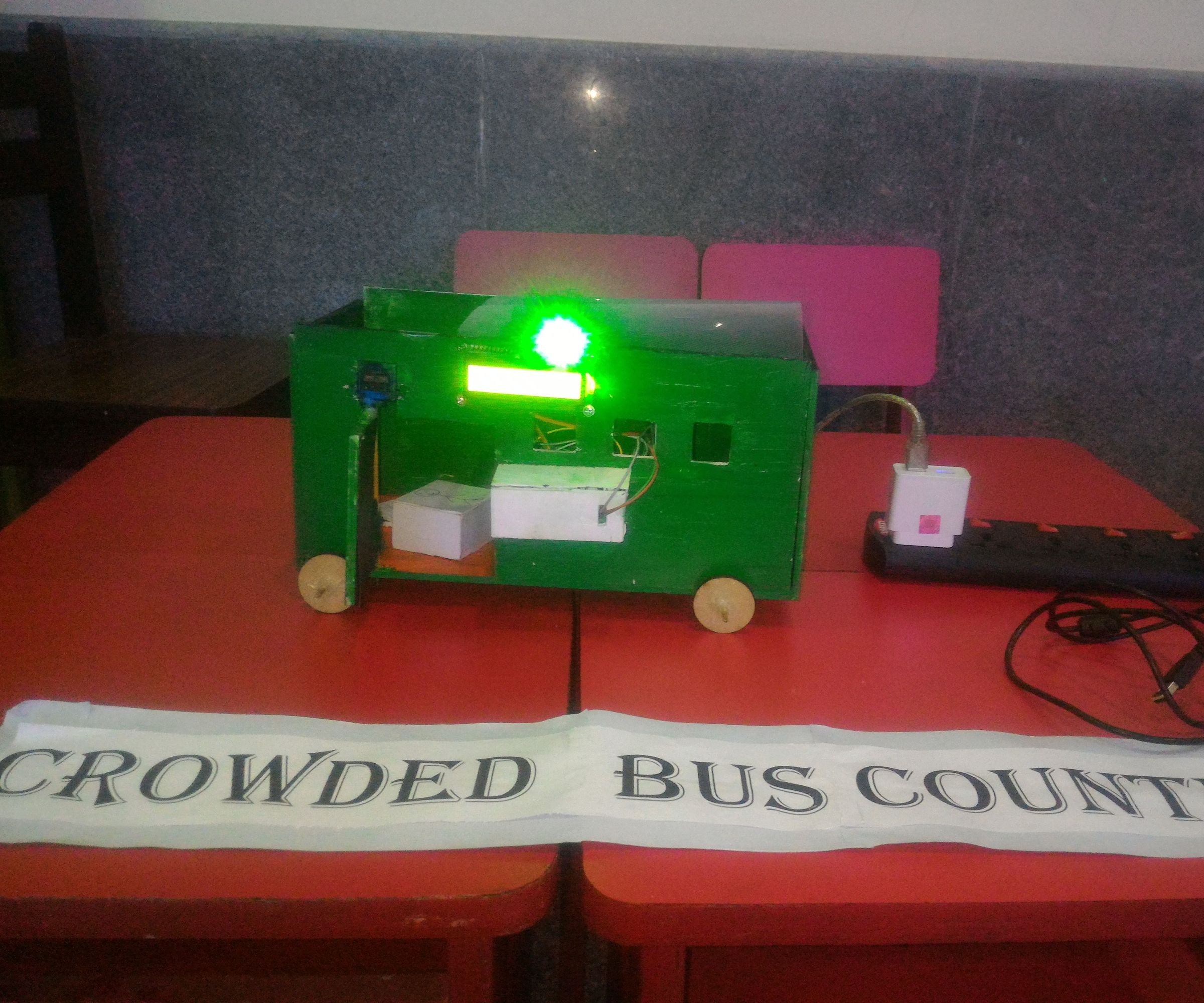Crowded Bus Counter