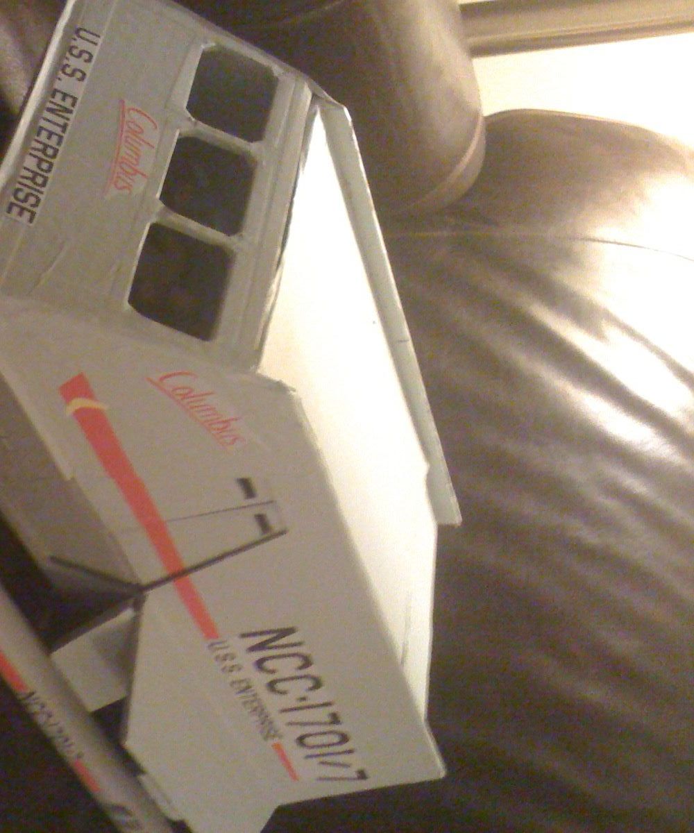 Star Trek Cardboard Shutttlecraft