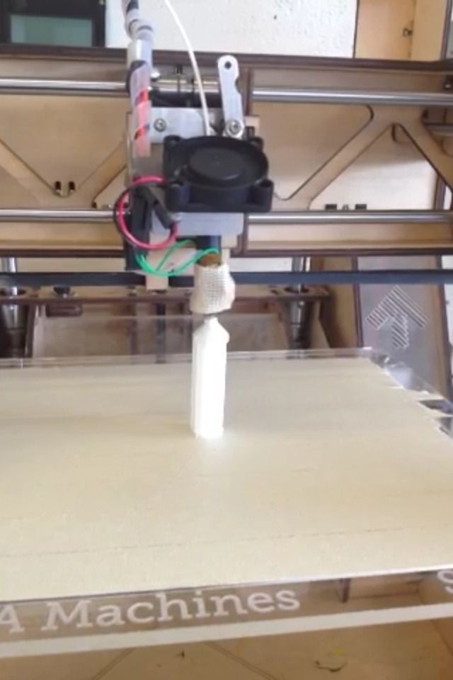 3D Printing Using Kissslicer Support, Pillar and Fan