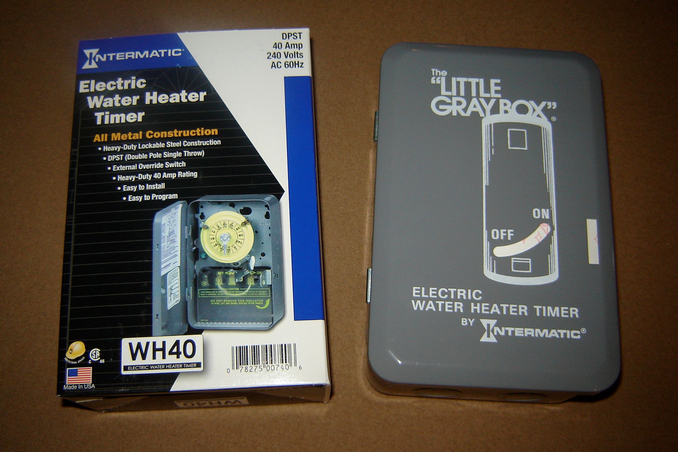 Hot Water Heater Timer