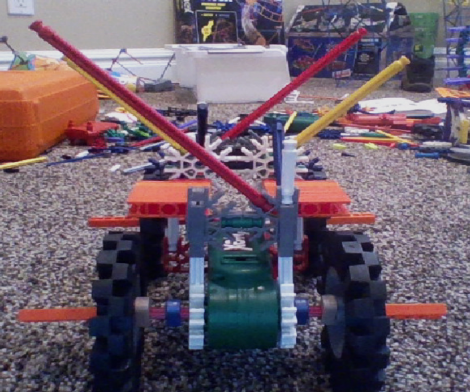 K'nex Motorized Spike Car