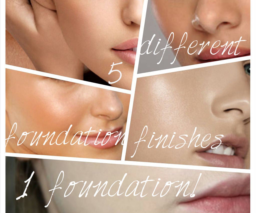 5 Different Foundation Finishes 1 Foundation! 5 Steps Instructables