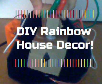 DIY Rainbow House Decor