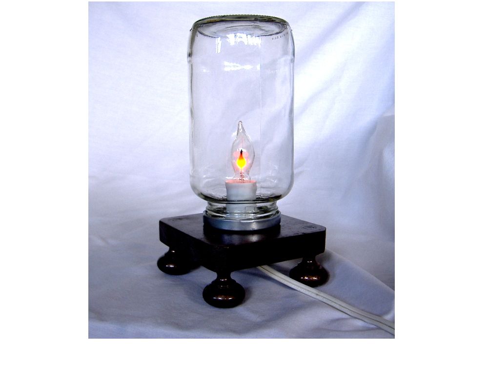 Mad Science!  Table Lamp of DOOM!