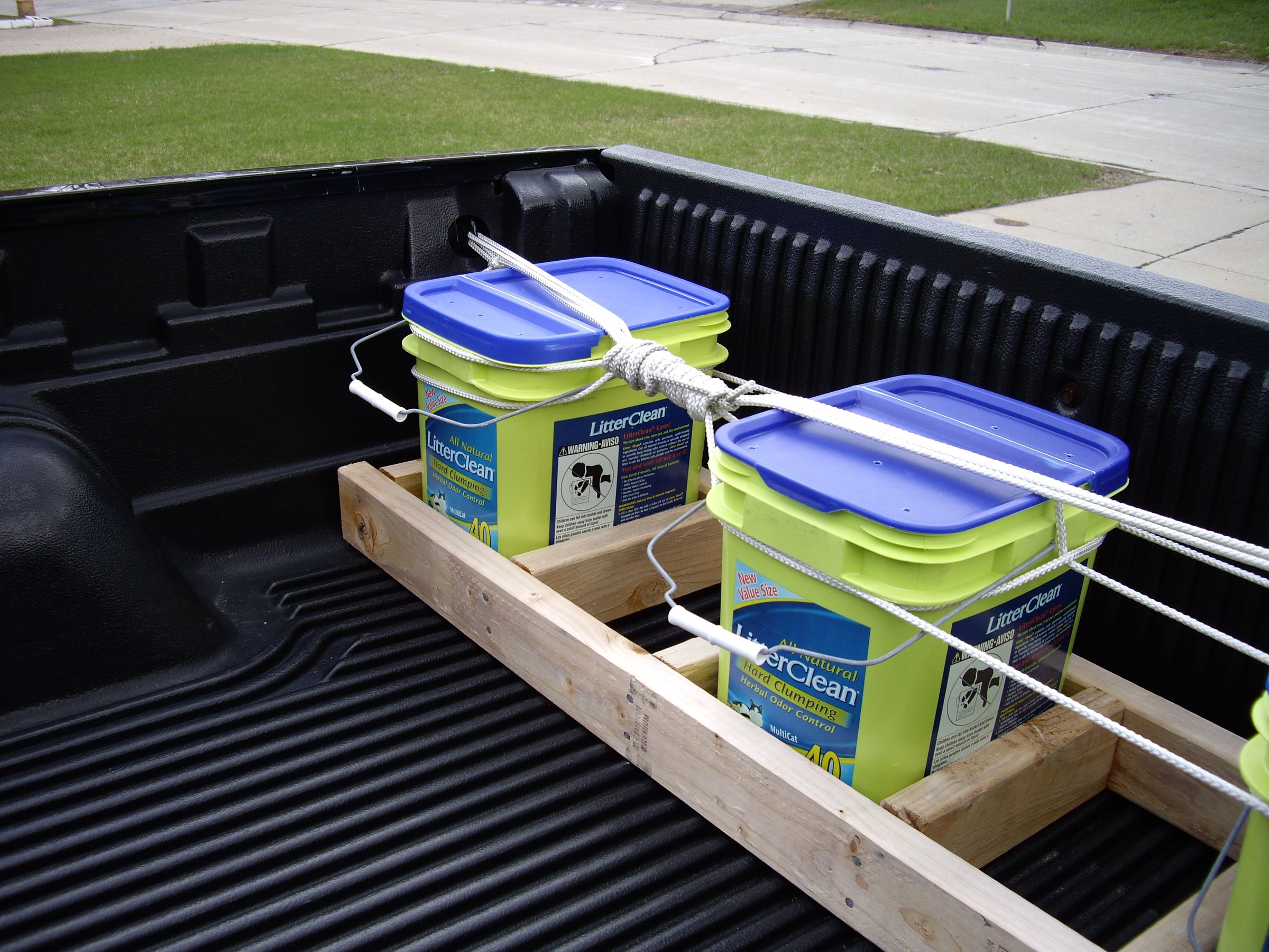 Pickup Truck Ballast Rack