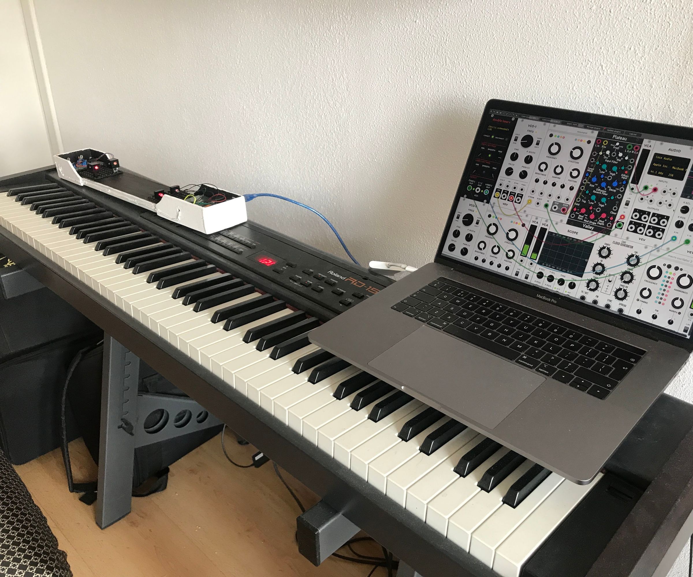 Laser Controller for VCV Rack