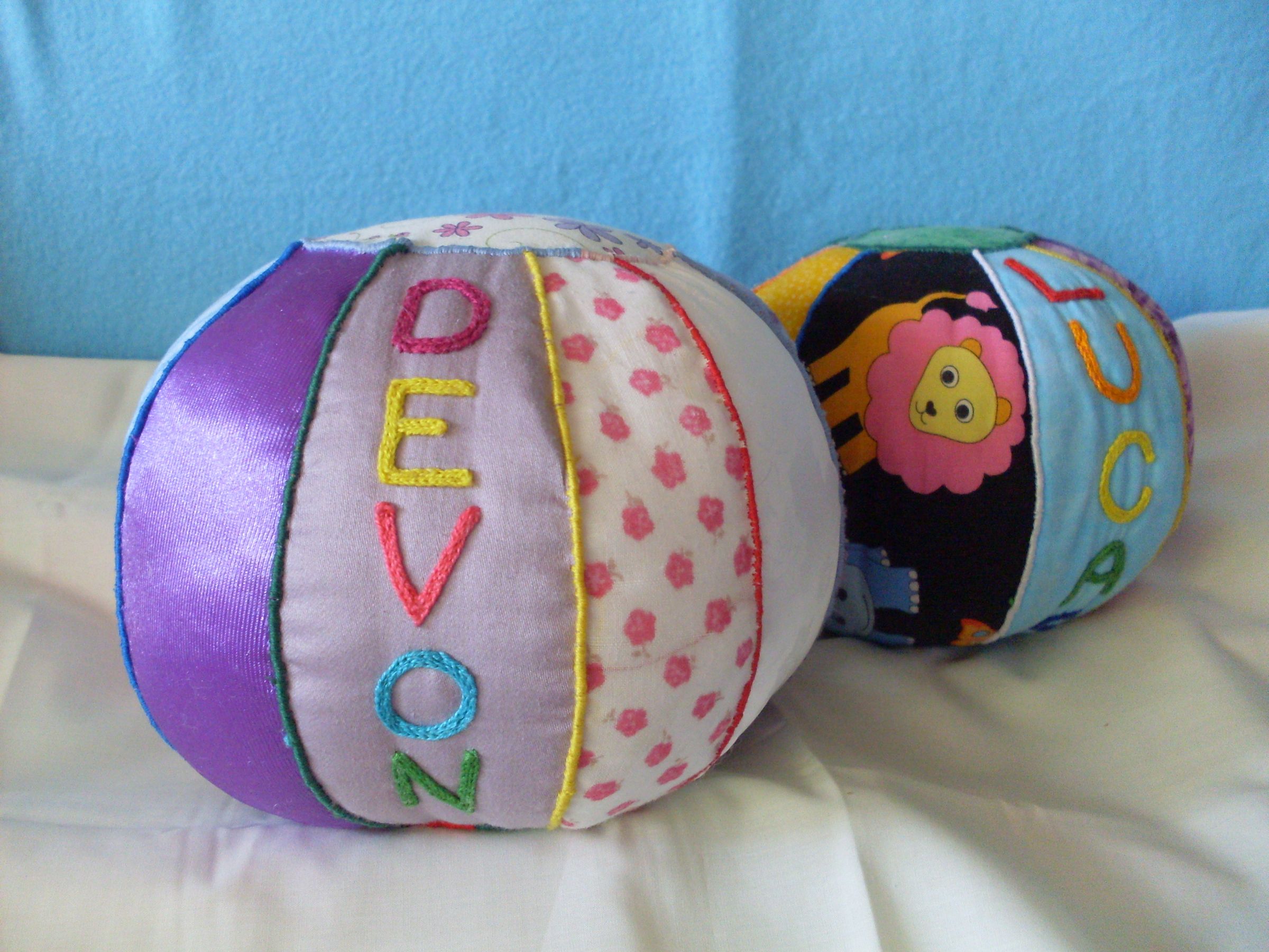 Fabric Scrap Cloth Baby Ball