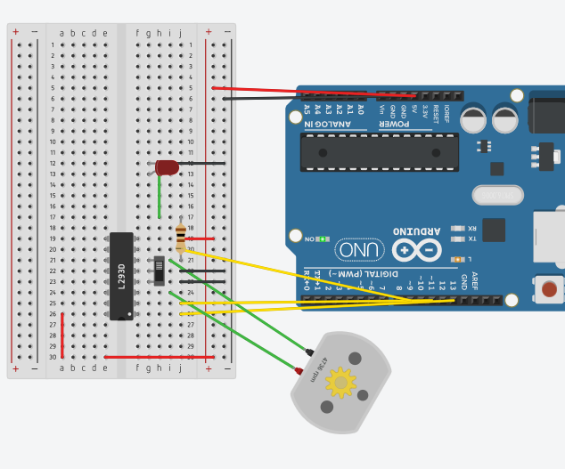 DC Motor and Tail Light