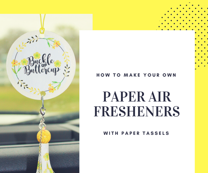 Paper Air Freshener DIY