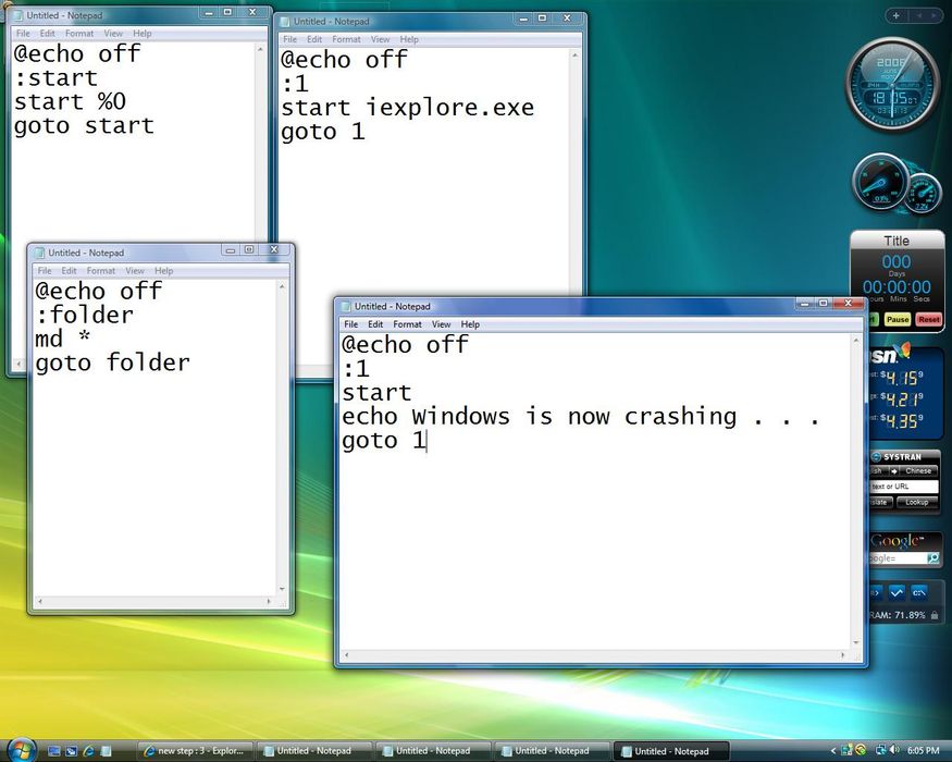How to Crash Your Computer : 5 Steps - Instructables