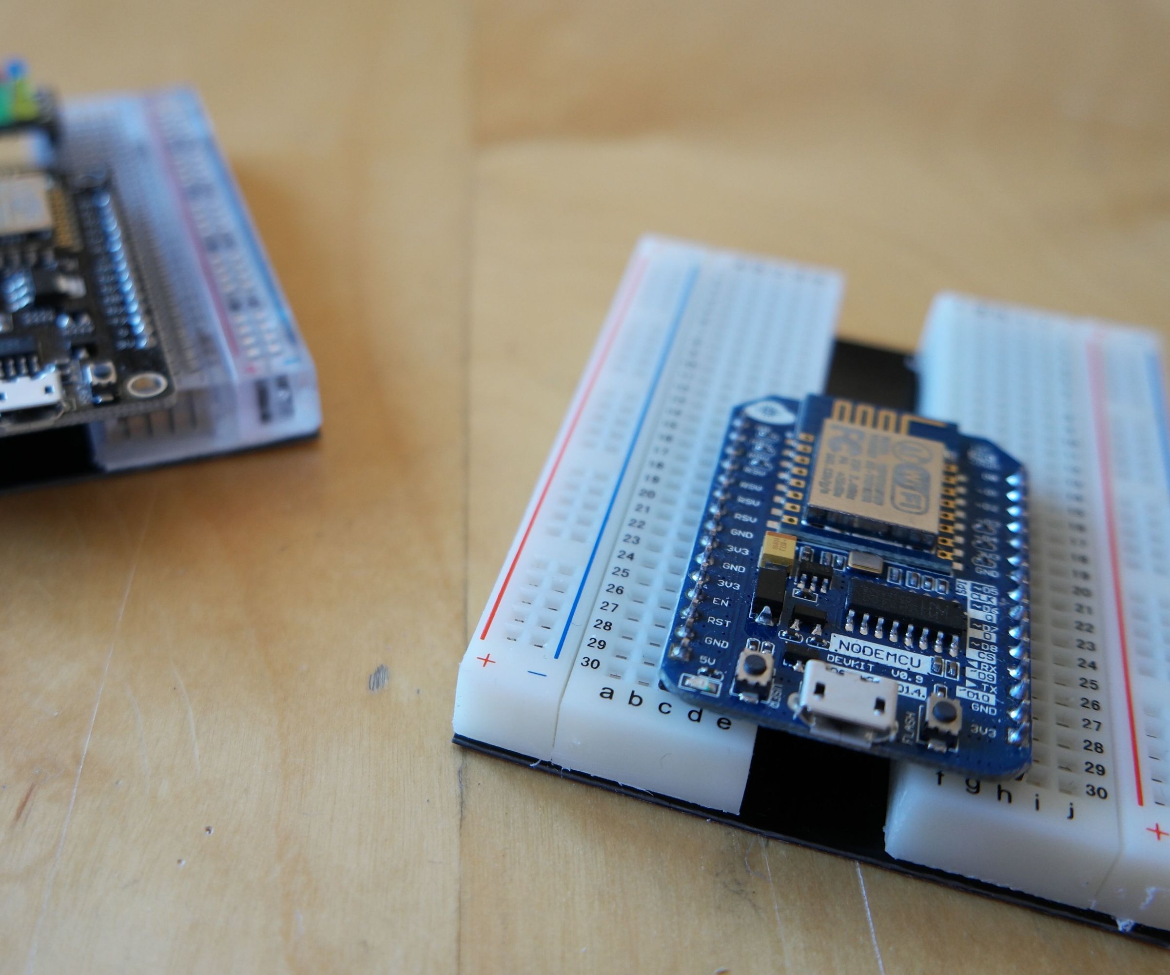 NodeMCU Breadboard Tweak