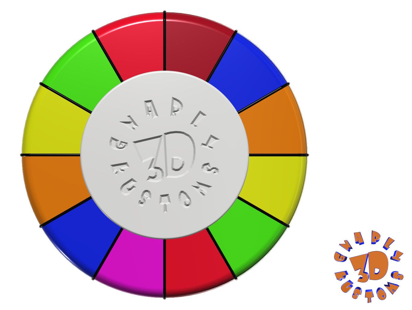 The 2in1 Fidget & Wheel Drinking Game Spinner Instructables