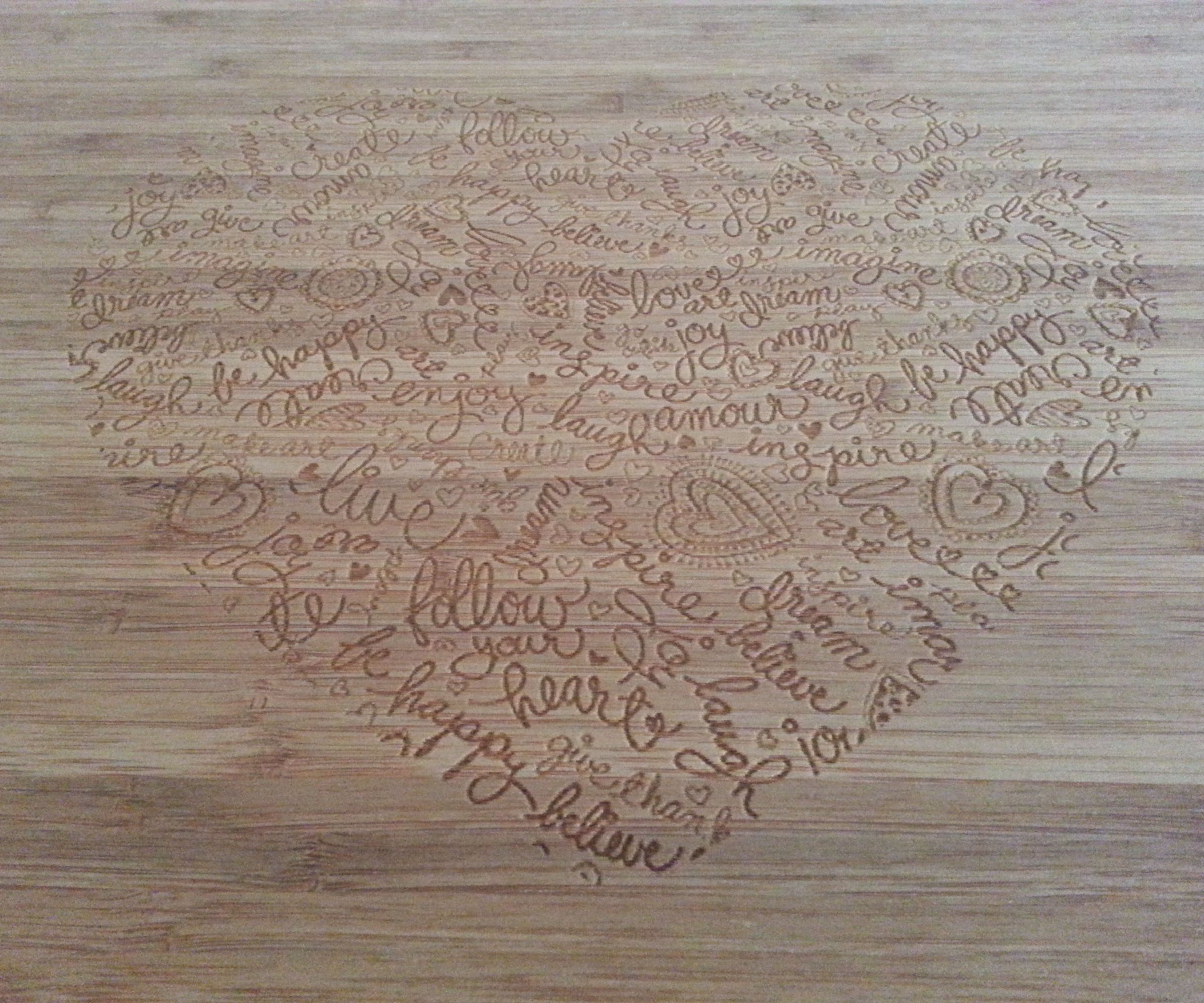 Engraved Cutting Board