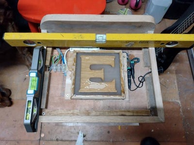 Resin Work and Wooden Panelled Surface - Making the Table Top and Backguard